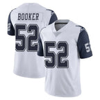Crovyle D.Cowboys #52 Tyler Booker Player White-Navy Limited Color Rush Vapor Untouchable Home Game Stitched Jerseys