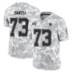 Crovyle D.Cowboys #73 Tyler Smith Player Arctic Camo Salute to Service Limited Home Game Stitched Jerseys