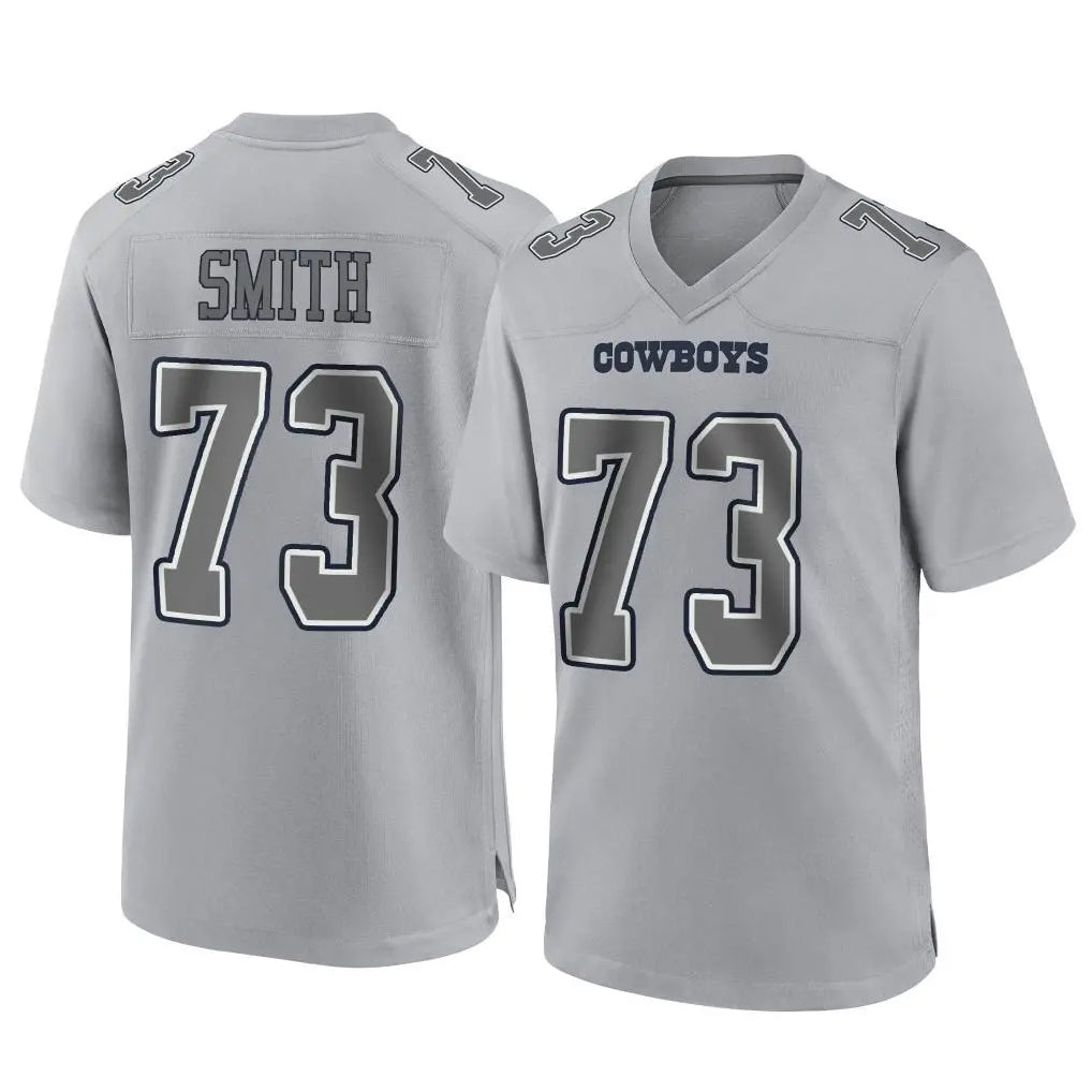 Crovyle D.Cowboys #73 Tyler Smith Player Gray Atmosphere Fashion Home Game Stitched Jerseys