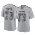 Crovyle D.Cowboys #73 Tyler Smith Player Gray Atmosphere Fashion Home Game Stitched Jerseys
