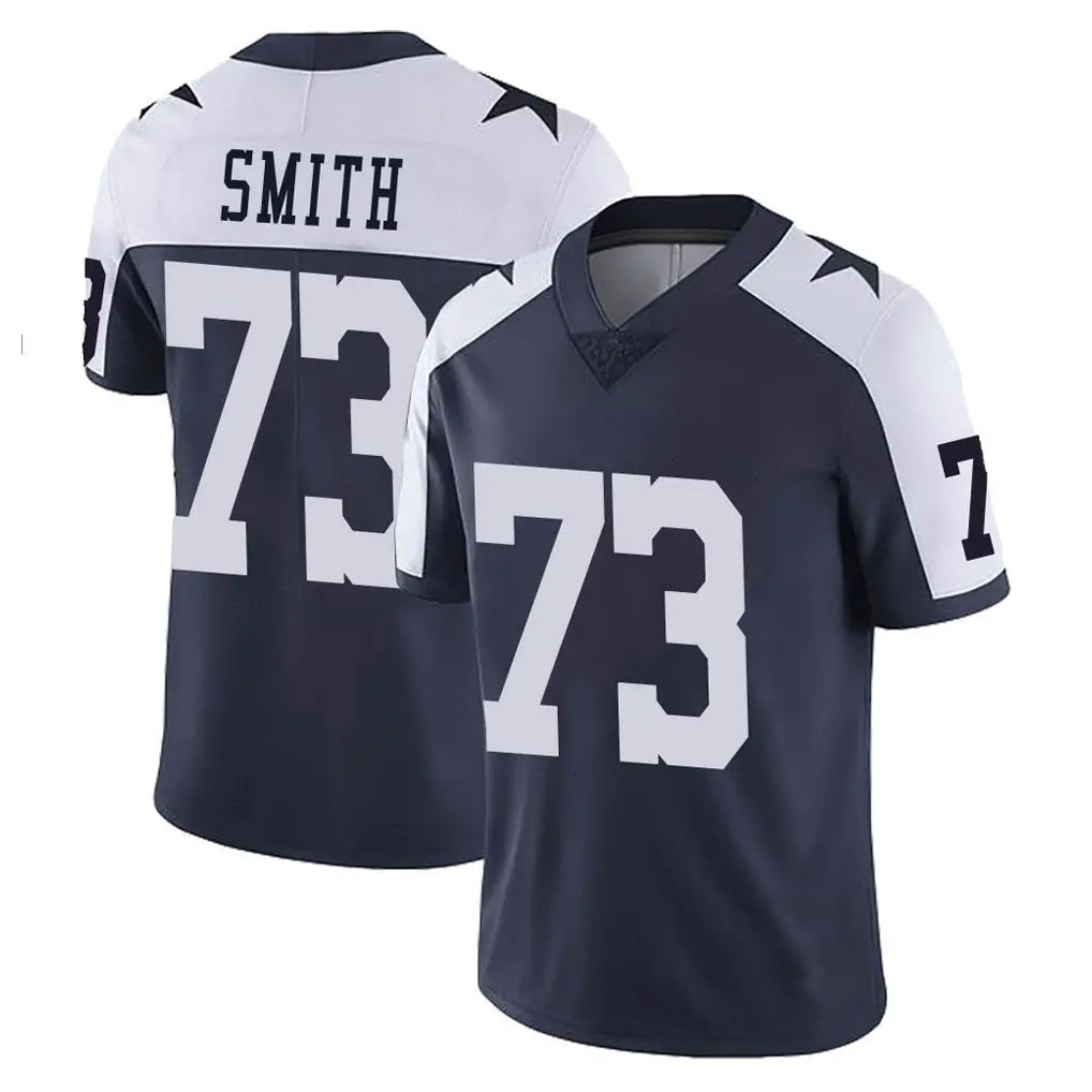 Crovyle D.Cowboys #73 Tyler Smith Player Navy-White Limited Alternate Vapor Untouchable Home Game Stitched Jerseys