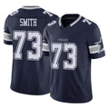 Crovyle D.Cowboys #73 Tyler Smith Player Navy Limited Vapor F.U.S.E. Home Game Stitched Jerseys
