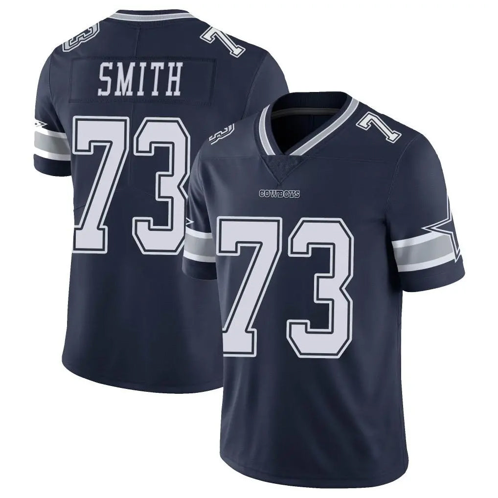 Crovyle D.Cowboys #73 Tyler Smith Player Navy Vapor Untouchable Limited Home Game Stitched Jerseys