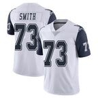 Crovyle D.Cowboys #73 Tyler Smith Player White-Navy Limited Color Rush Vapor Untouchable Home Game Stitched Jerseys