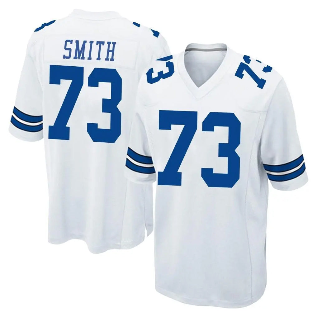 Crovyle D.Cowboys #73 Tyler Smith Player White Home Game Stitched Jerseys