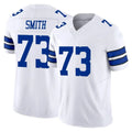 Crovyle D.Cowboys #73 Tyler Smith Player White Limited Vapor F.U.S.E. Home Game Stitched Jerseys