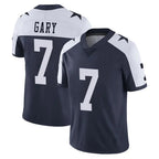 Crovyle D.Cowboys #7 Rashan Gary Player Navy-White Limited Alternate Vapor Untouchable Home Game Stitched Jerseys