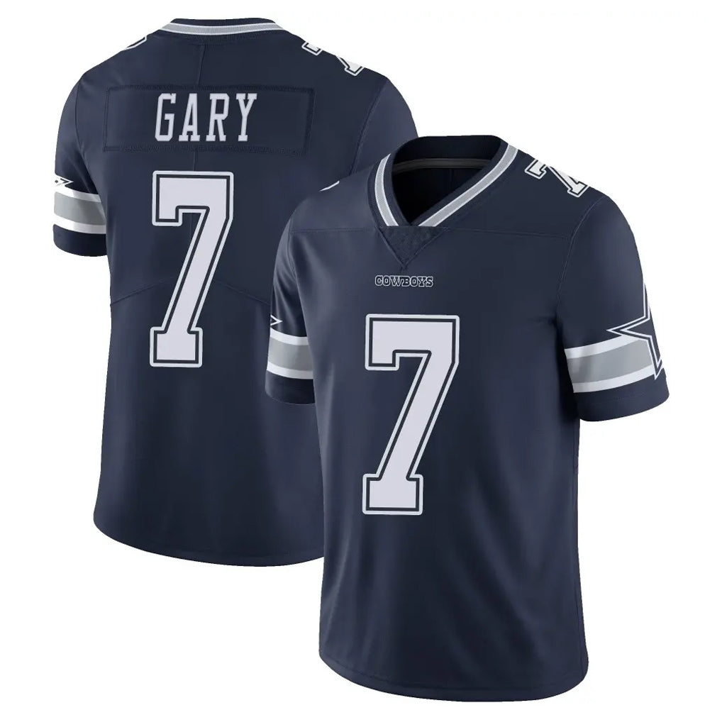 Crovyle D.Cowboys #7 Rashan Gary Player Navy Vapor Untouchable Limited Home Game Stitched Jerseys