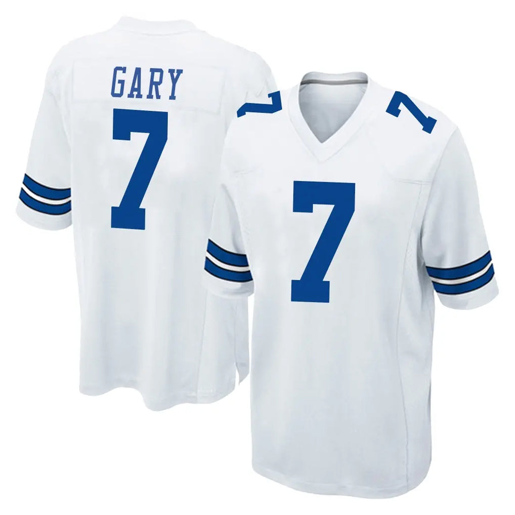 Crovyle D.Cowboys #7 Rashan Gary Player White Home Game Stitched Jerseys