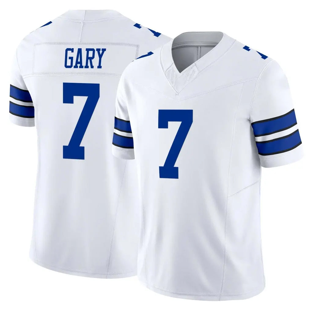 Crovyle D.Cowboys #7 Rashan Gary Player White Limited Vapor F.U.S.E. Home Game Stitched Jerseys