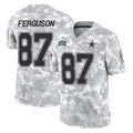 Crovyle D.Cowboys #87 Jake Ferguson Player Arctic Camo Salute to Service Limited Home Game Stitched Jerseys