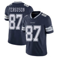 Crovyle D.Cowboys #87 Jake Ferguson Player Navy Vapor Untouchable Limited Home Game Stitched Jerseys