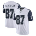 Crovyle D.Cowboys #87 Jake Ferguson Player White-Navy Limited Color Rush Vapor Untouchable Home Game Stitched Jerseys
