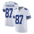 Crovyle D.Cowboys #87 Jake Ferguson Player White Vapor Untouchable Limited Home Game Stitched Jerseys
