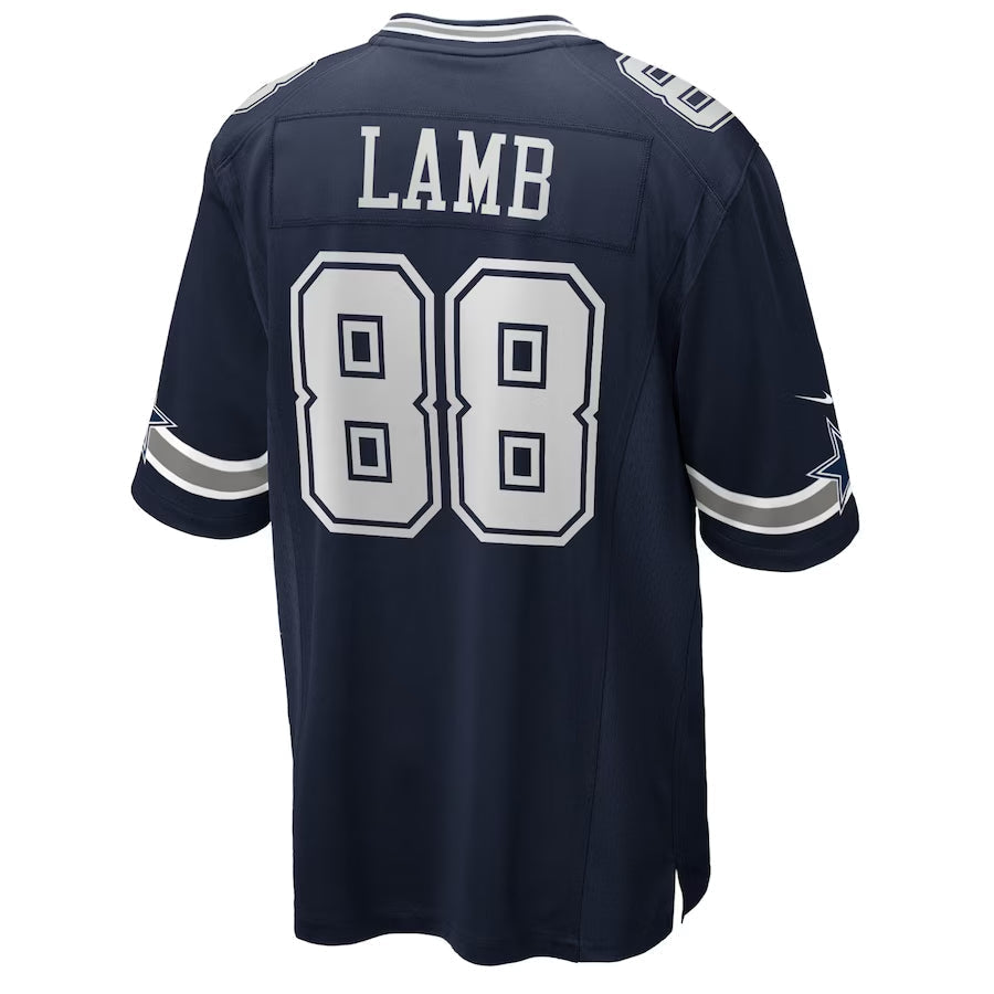 Crovyle D.Cowboys #88 CeeDee Lamb Player Navy Home Game Stitched Jerseys