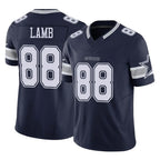 Crovyle D.Cowboys #88 CeeDee Lamb Player Navy Limited Vapor F.U.S.E. Home Game Stitched Jerseys