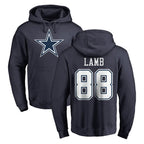 Crovyle D.Cowboys #88 CeeDee Lamb Player Navy Pullover Hoodies Limited Stitched Jerseys