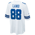 Crovyle D.Cowboys #88 CeeDee Lamb Player White Home Game Stitched  Jerseys