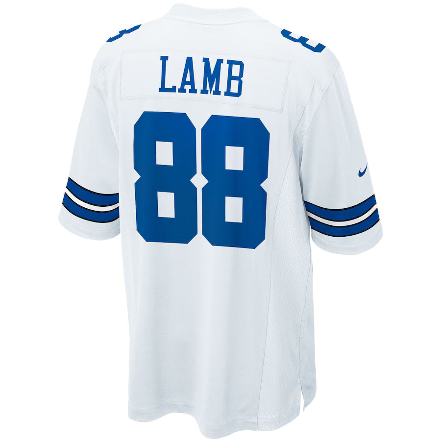 Crovyle D.Cowboys #88 CeeDee Lamb Player White Home Game Stitched  Jerseys