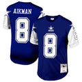 Crovyle D.Cowboys #8 Troy Aikman Navy Legacy Replica Jersey American Stitched  Jerseys
