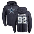 Crovyle D.Cowboys #92 Quinnen Williams Player Navy Pullover Hoodies Limited Stitched Jerseys