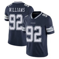 Crovyle D.Cowboys #92 Quinnen Williams Player Navy Vapor Untouchable Limited Home Game Stitched Jerseys