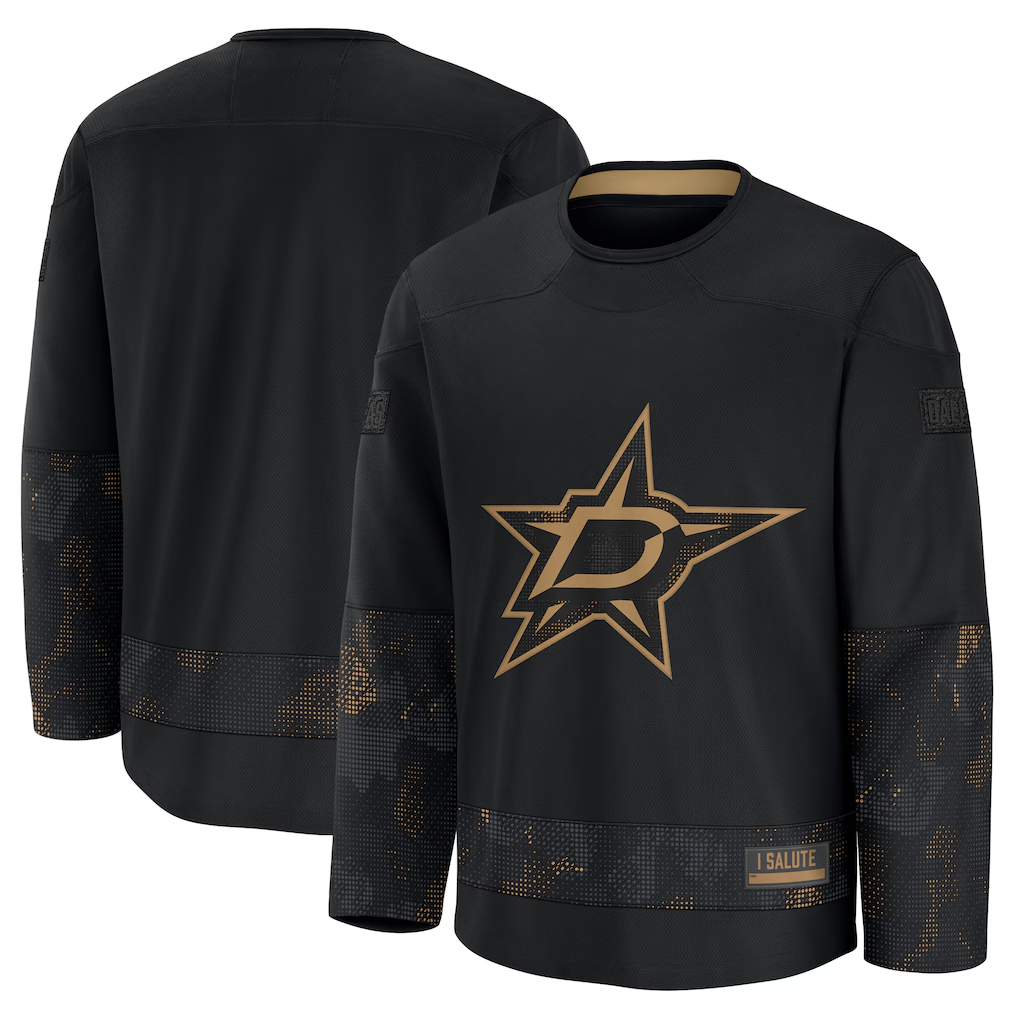 Crovyle D.Stars Black 2024 Military Appreciation Practice Jerseys