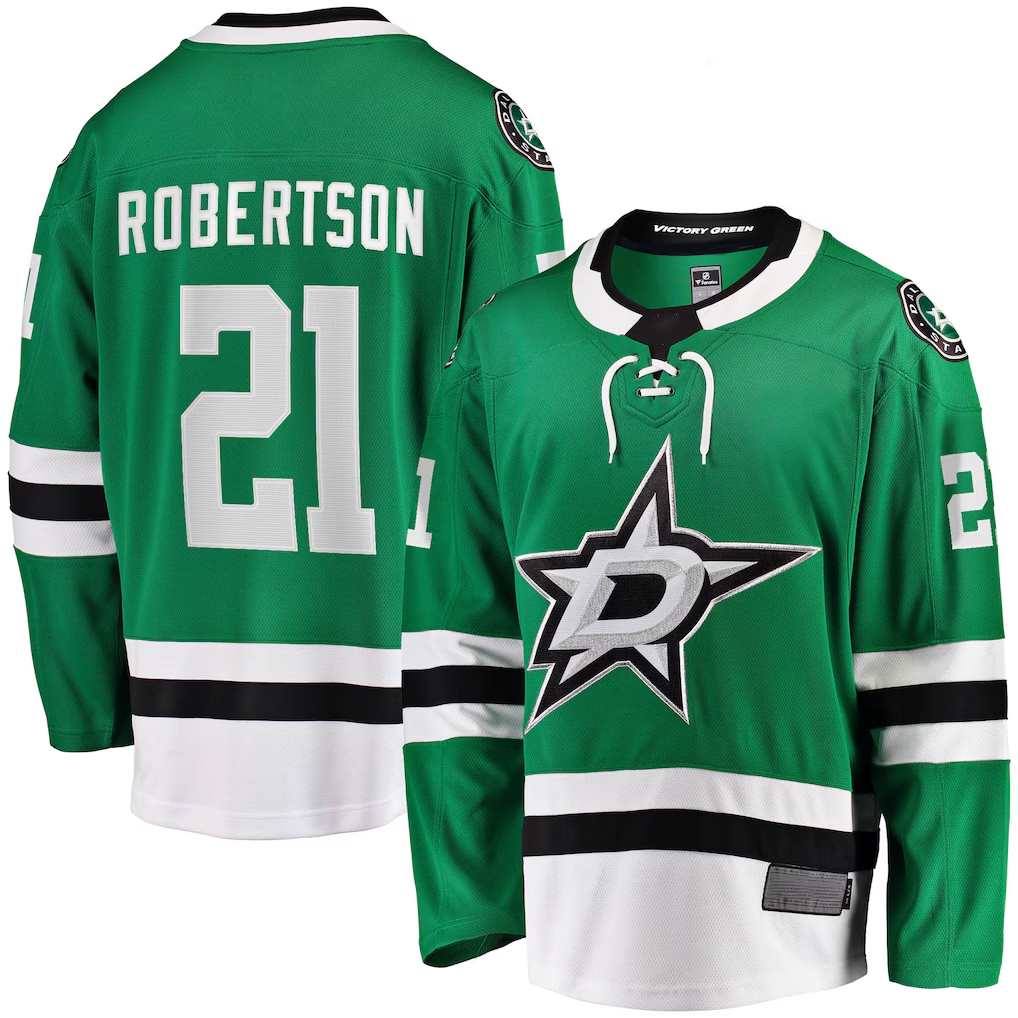 Crovyle D.Stars #21 Jason Robertson Kelly Green Home Breakaway Replica Jerseys