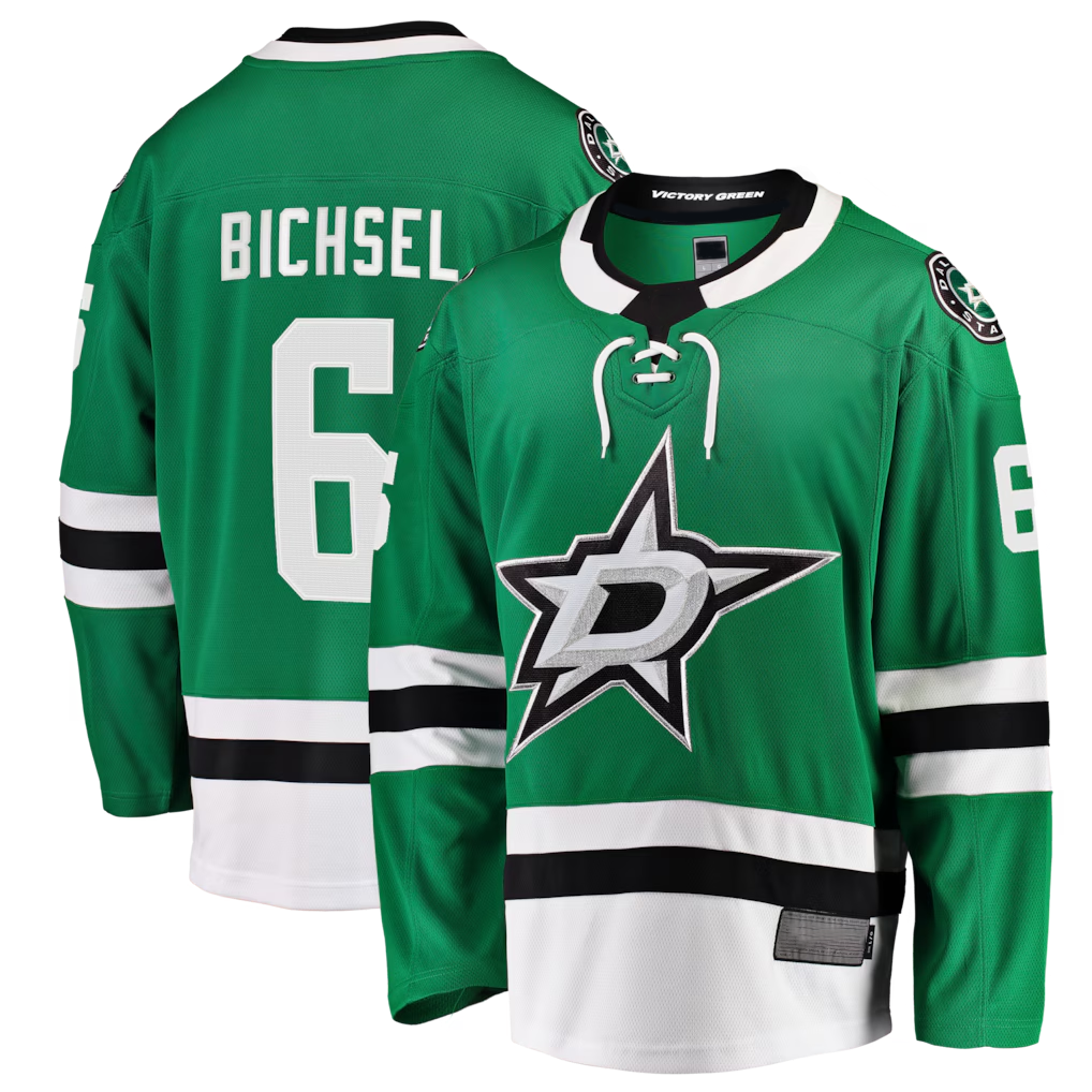 Crovyle D.Stars #6 Lian Bichsel Kelly Green Home Breakaway Jerseys