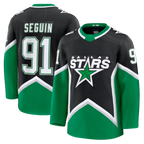 Crovyle D.Stars #91 Tyler Seguin Black Alternate Premium Jerseys