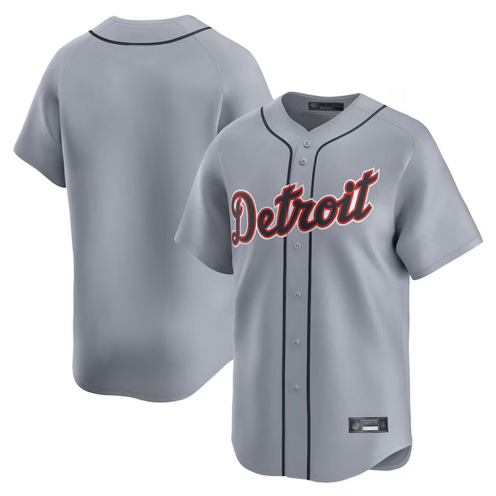 Crovyle D.Tigers Gray Home Limited Blank Player Stitched Jerseys