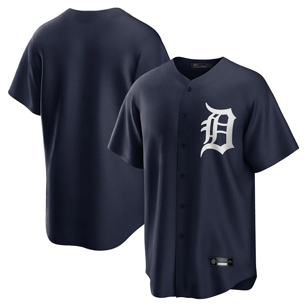 Crovyle D.Tigers Navy Game Home Blank Player Stitched Jerseys