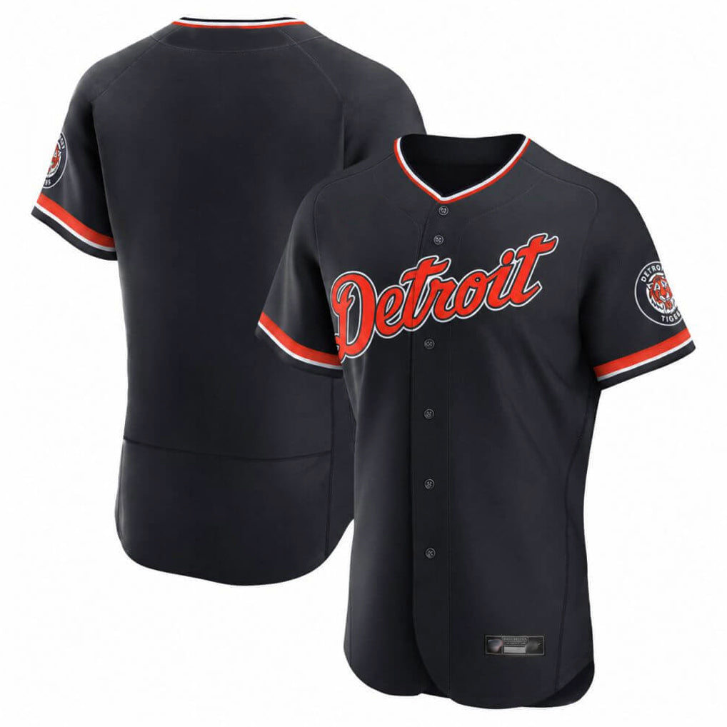 Crovyle D.Tigers Navy Limited Elite Home Game Blank Player Stitched Jerseys