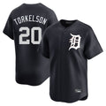 Crovyle D.Tigers #20 Spencer Torkelson Player Navy Home Limited Game Stitched Jerseys