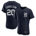 Crovyle D.Tigers #20 Spencer Torkelson Player Navy Limited Elite Home Stitched Jerseys