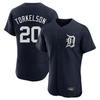Crovyle D.Tigers #20 Spencer Torkelson Player Navy Limited Elite Home Stitched Jerseys