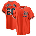 Crovyle D.Tigers #20 Spencer Torkelson Player Orange Home Game Stitched Jerseys