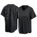 Crovyle D.Tigers #23 Kirk Gibson Player Black T-shirt Home Game Stitched Jerseys