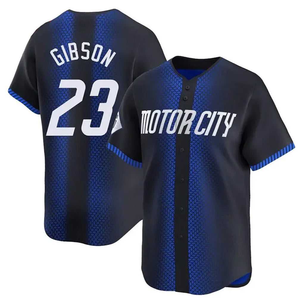 Crovyle D.Tigers #23 Kirk Gibson Player Navy City Connect Home Limited Stitched Jerseys