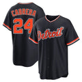 Crovyle D.Tigers #24 Miguel Cabrera Player Navy Home Game Stitched Jerseys