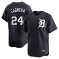 Crovyle D.Tigers #24 Miguel Cabrera Player Navy Home Limited Game Stitched Jerseys