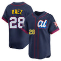 Crovyle D.Tigers #28 Javier B¨¢ez Player Navy Limited American League All-Star Edition Stitched Jerseys