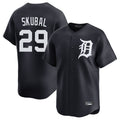 Crovyle D.Tigers #29 Tarik Skubal Player Navy Home Limited Game Stitched Jerseys