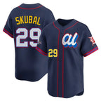 Crovyle D.Tigers #29 Tarik Skubal Player Navy Limited American League All-Star Edition Stitched Jerseys