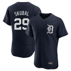 Crovyle D.Tigers #29 Tarik Skubal Player Navy Limited Elite Home Stitched Jerseys