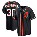 Crovyle D.Tigers #30 Kerry Carpenter Player Black Fashion Out Home Game Stitched Jerseys