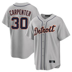 Crovyle D.Tigers #30 Kerry Carpenter Player Gray Home Game Stitched Jerseys