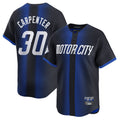 Crovyle D.Tigers #30 Kerry Carpenter Player Navy City Connect Home Limited Stitched Jerseys
