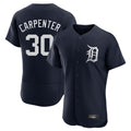 Crovyle D.Tigers #30 Kerry Carpenter Player Navy Limited Elite Home Stitched Jerseys