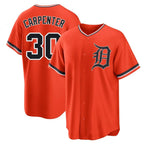 Crovyle D.Tigers #30 Kerry Carpenter Player Orange Home Game Stitched Jerseys